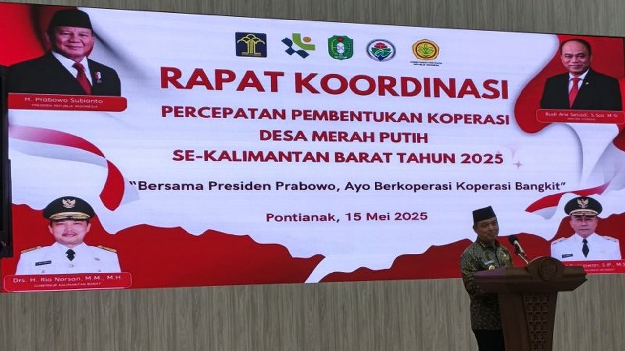 Gubernur Kalimantan Barat menginstruksikan Bank Kalbar untuk memperluas layanan perbankan ke seluruh desa guna mendukung program koperasi merah putih dan meningkatkan perekonomian masyarakat.