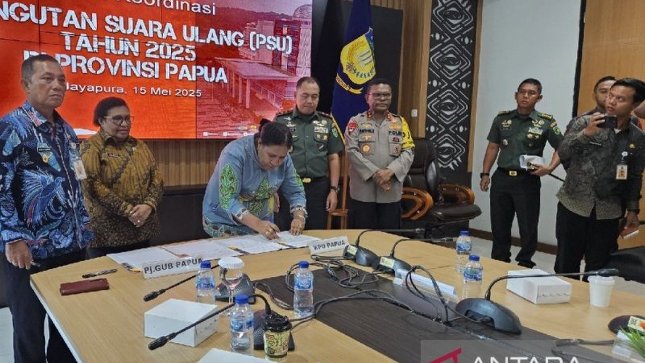 Wamendagri Dukung Penuh Suksesnya PSU Pilgub Papua Agustus 2025