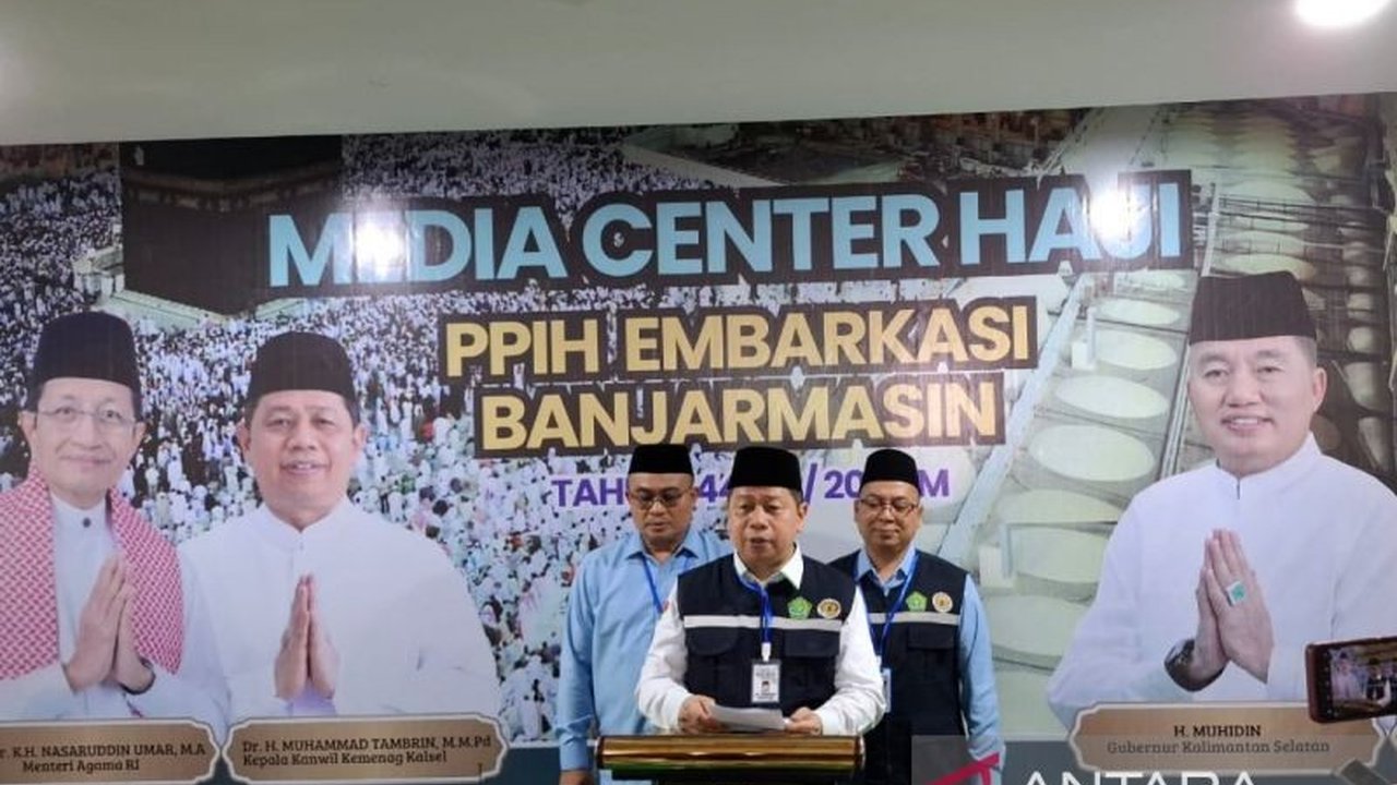 Sebanyak 2.538 calon haji dari Embarkasi Banjarmasin telah tiba di Tanah Suci untuk menunaikan ibadah haji tahun 2025, dengan total jamaah mencapai 5.429 orang.