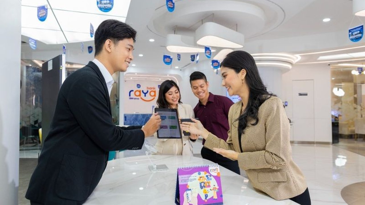 Bank Raya Raih Peringkat Tiga Besar Bank Digital Terbaik Versi Infobank