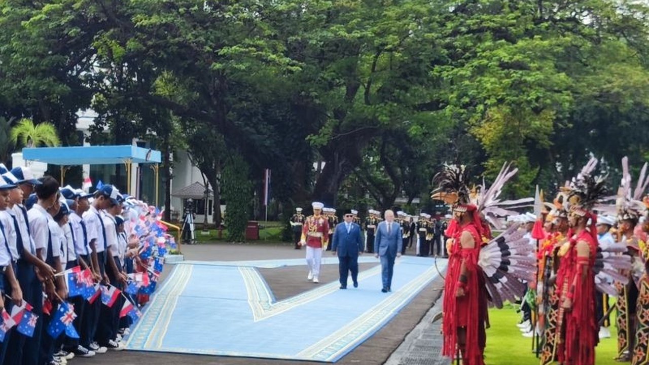 Prabowo Sambut PM Australia Albanese di Istana Merdeka: Bahas Kerja Sama Ekonomi dan Isu Global