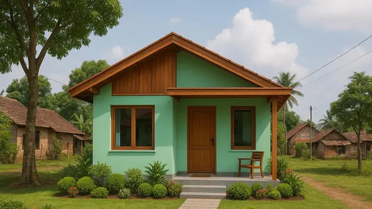 Model Rumah Minimalis Sederhana Tapi Mewah di Desa