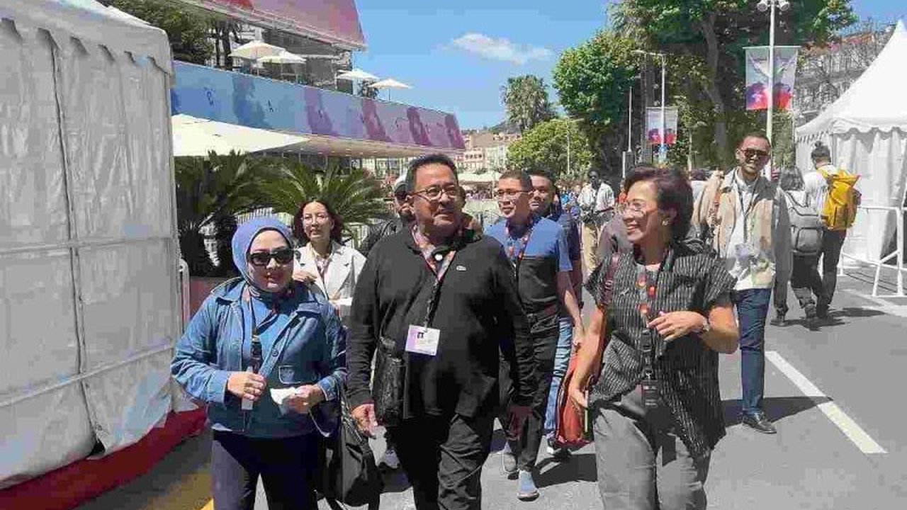Wagub Rano Promosikan Jakarta sebagai Kota Sinema di Cannes