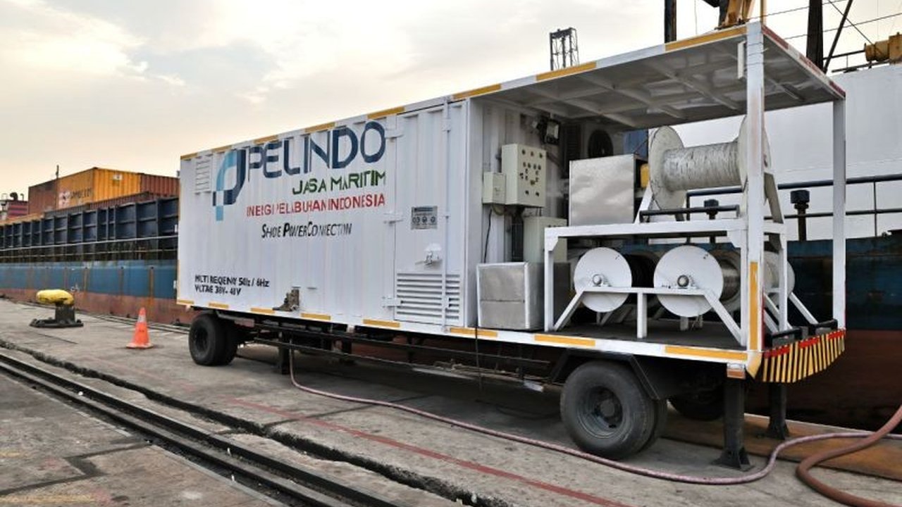 PT Energi Pelabuhan Indonesia Tingkatkan Layanan Green Port dengan Onshore Power Supply