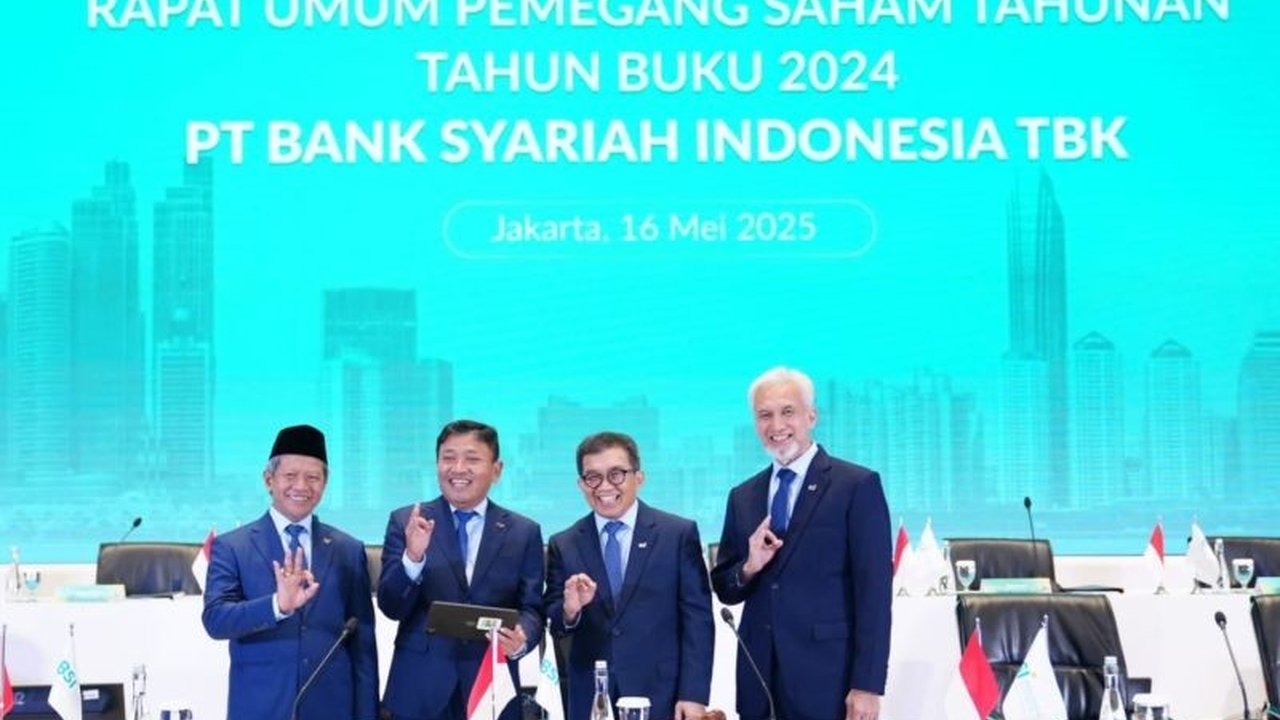 BSI Bagikan Dividen Rp1,05 Triliun, Kinerja Solid di Tahun Buku 2024