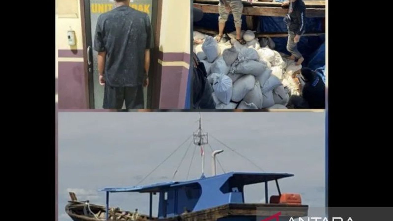 Kepolisian Daerah Kepulauan Bangka Belitung berhasil menggagalkan penyelundupan 20 ton bijih timah yang akan dikirim ke Malaysia, mengamankan satu kapal dan satu tersangka.