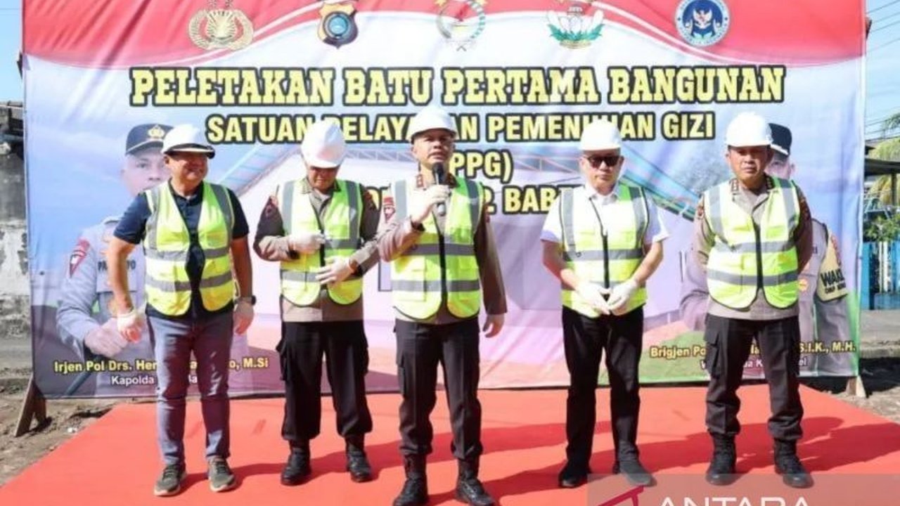 Polda Babel Bangun Gedung SPPG: Makan Bergizi untuk 3.500-5.000 Siswa di Pangkalpinang