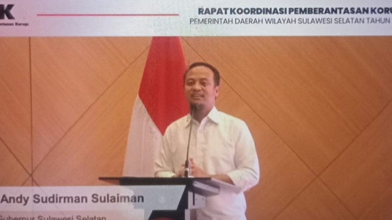 Gubernur Sulawesi Selatan, Andi Sudirman Sulaiman, memaparkan strategi antikorupsi Pemprov Sulsel di hadapan KPK dan kepala daerah lainnya, menekankan perencanaan matang sebagai kunci keberhasilan.