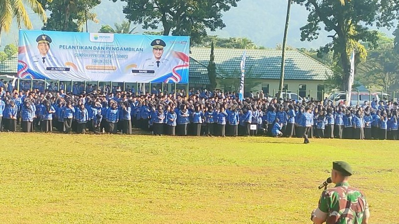 3.559 CPNS dan PPPK di Cianjur diwajibkan membawa bibit tanaman saat mengambil SK sebagai bentuk syukur dan dukungan terhadap program penghijauan.