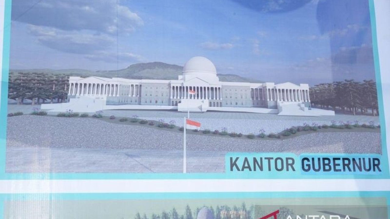 Rancangan Kantor Gubernur Papua Pegunungan Mirip Gedung Capitol AS
