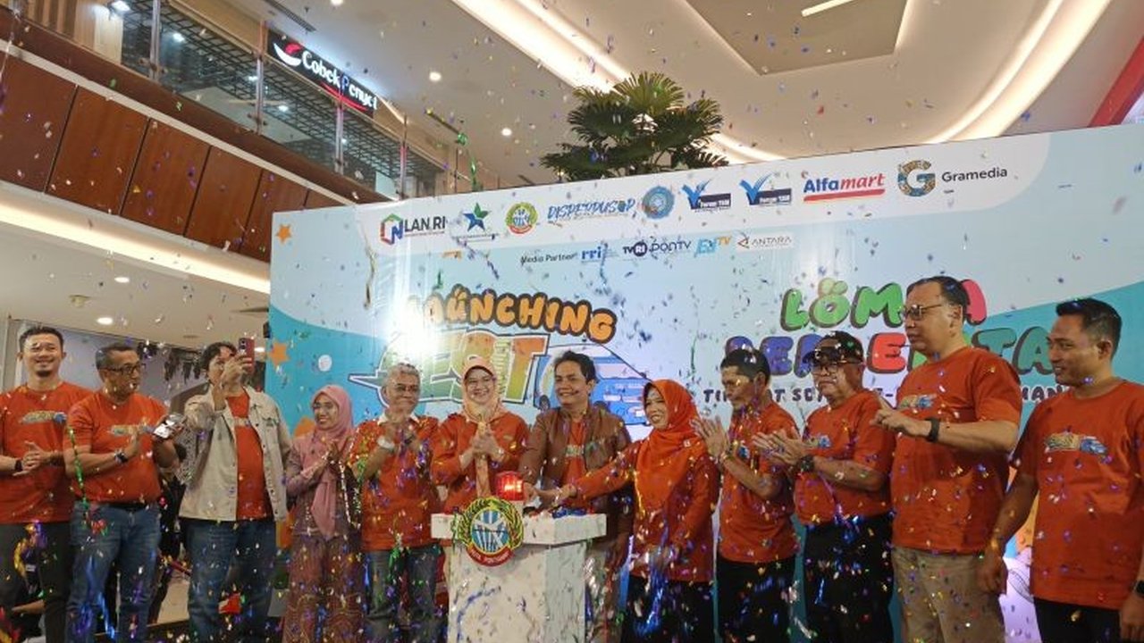 Pemerintah Kota Pontianak meluncurkan program GESIT untuk meningkatkan minat baca masyarakat melalui pendekatan berbasis keluarga dan komunitas, ditandai dengan lomba bercerita tingkat SD/MI.