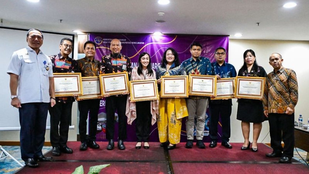 76 Unit Transportasi Raih Penghargaan Pelayanan Prima Kemenhub 2024