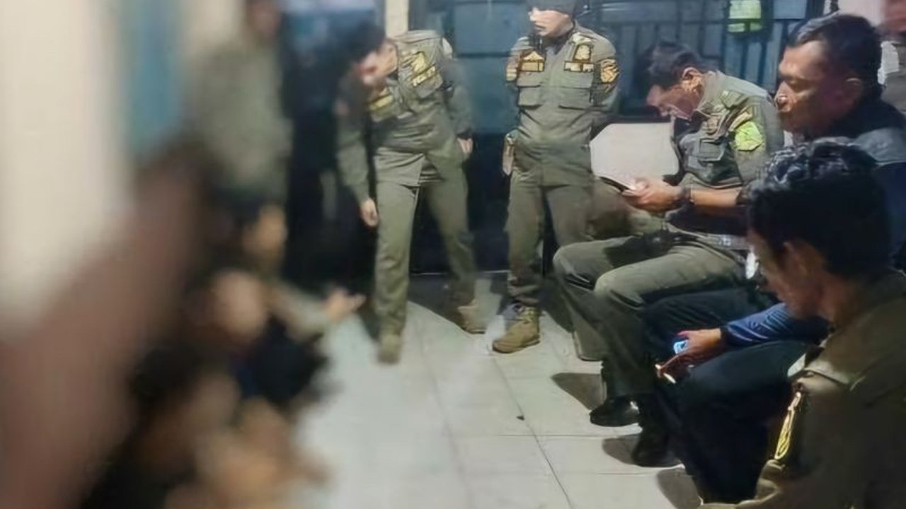 Aksi Tawuran Pelajar Digagalkan Satpol PP Tanjungpinang, 34 Remaja Diamankan