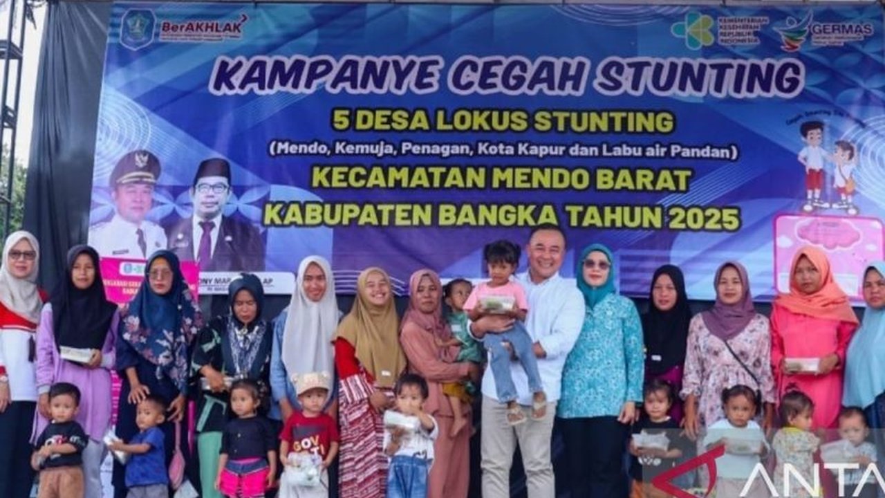Pemkab Bangka gencarkan kampanye cegah stunting untuk memastikan balita tumbuh sehat dengan gizi cukup, melibatkan semua pihak demi generasi sehat.