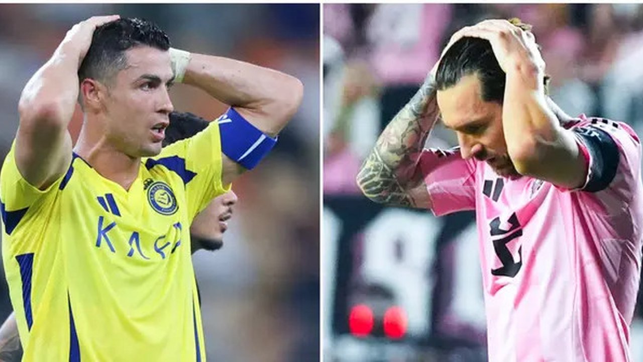 Cristiano Ronaldo dan Lionel Messi sama-sama bernasib apes. Kedua megabintang itu sama-sama tersingkir di Liga Champions klub masing-masing.