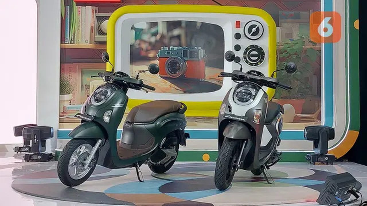 New Honda Scoopy. (Liputan6.com/Septian Pamungkas)