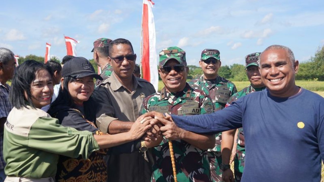 Pemkab Kupang apresiasi kontribusi positif TNI AD dalam meningkatkan hasil panen dan perluasan lahan pertanian di wilayahnya.