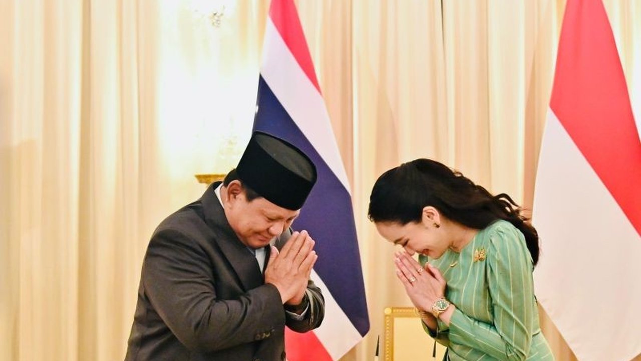 Presiden Prabowo menyambut baik peluncuran rute penerbangan baru yang menghubungkan Indonesia dan Thailand untuk tingkatkan pariwisata dan ekonomi.