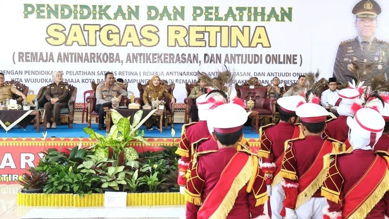 Pemkot Bandarlampung bentuk Satgas Retina, langkah proaktif melindungi anak-anak dari narkoba, judi online, dan kekerasan di lingkungan sekolah.