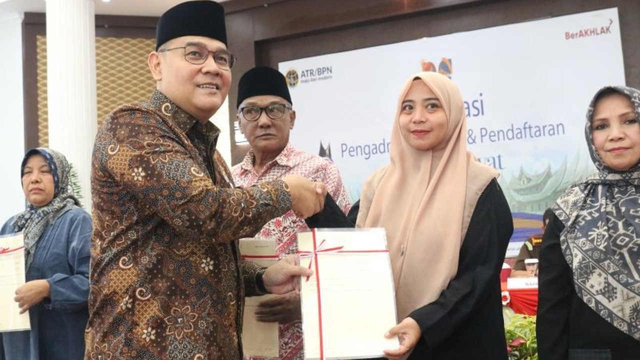 Wamen ATR/BPN sosialisasikan program administrasi tanah ulayat di Bukittinggi, memberikan kepastian hukum dan melindungi hak masyarakat adat.