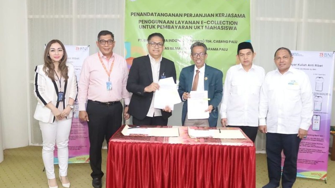 UIN Palu bekerja sama dengan BNI untuk mempermudah pembayaran UKT mahasiswa melalui aplikasi e-Collection dan meningkatkan literasi keuangan.