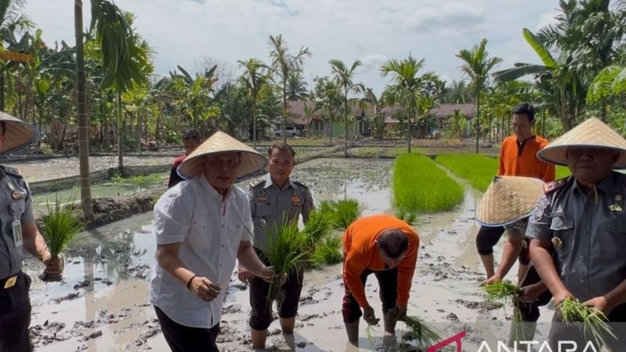 Ditjenpas Jambi meminta UPT memanfaatkan lahan kosong untuk bercocok tanam mendukung program ketahanan pangan yang dicanangkan Presiden Prabowo Subianto.