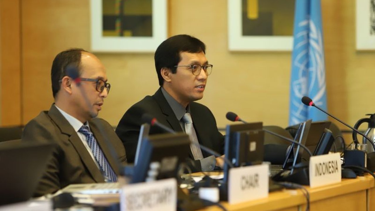 Kemenkumham memastikan komitmen perlindungan hak anak dalam dialog konstruktif dengan Komite Hak Anak PBB di Jenewa, Swiss.