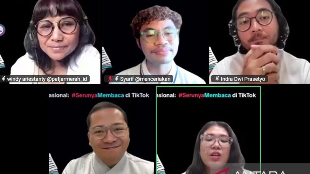 TikTok menjadi magnet bagi pembaca buku dengan #BookTok dan #SerunyaMembaca, tumbuhkan minat baca melalui konten kreatif dan interaktif.