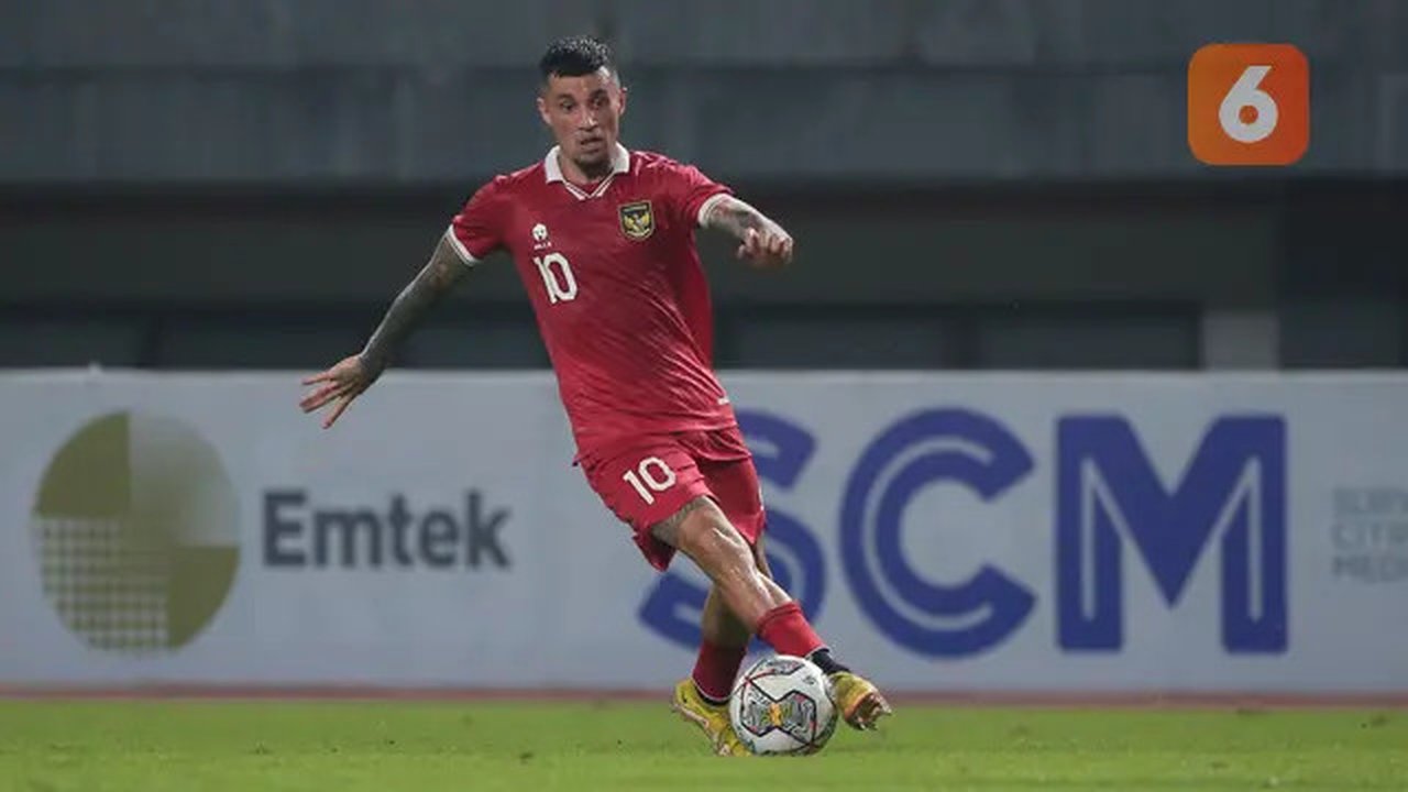 Stefano Lilipaly beraksi sebagai starter selama 68 menit saat Timnas Indonesia membekuk Burundi 3-1 dalam FIFA Matchday di Stadion Patriot Candrabhaga, Bekasi pada Sabtu (25/3/2023) malam WIB