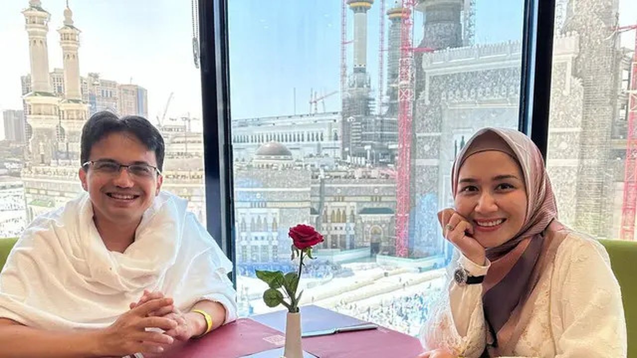 Sahrul Gunawan dan Dine Mutiara (Sumber: Instagram/dine.pearl)