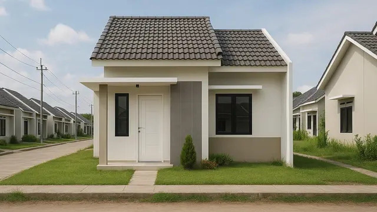 Rumah Bagus Sederhana di Perumahan Subsidi