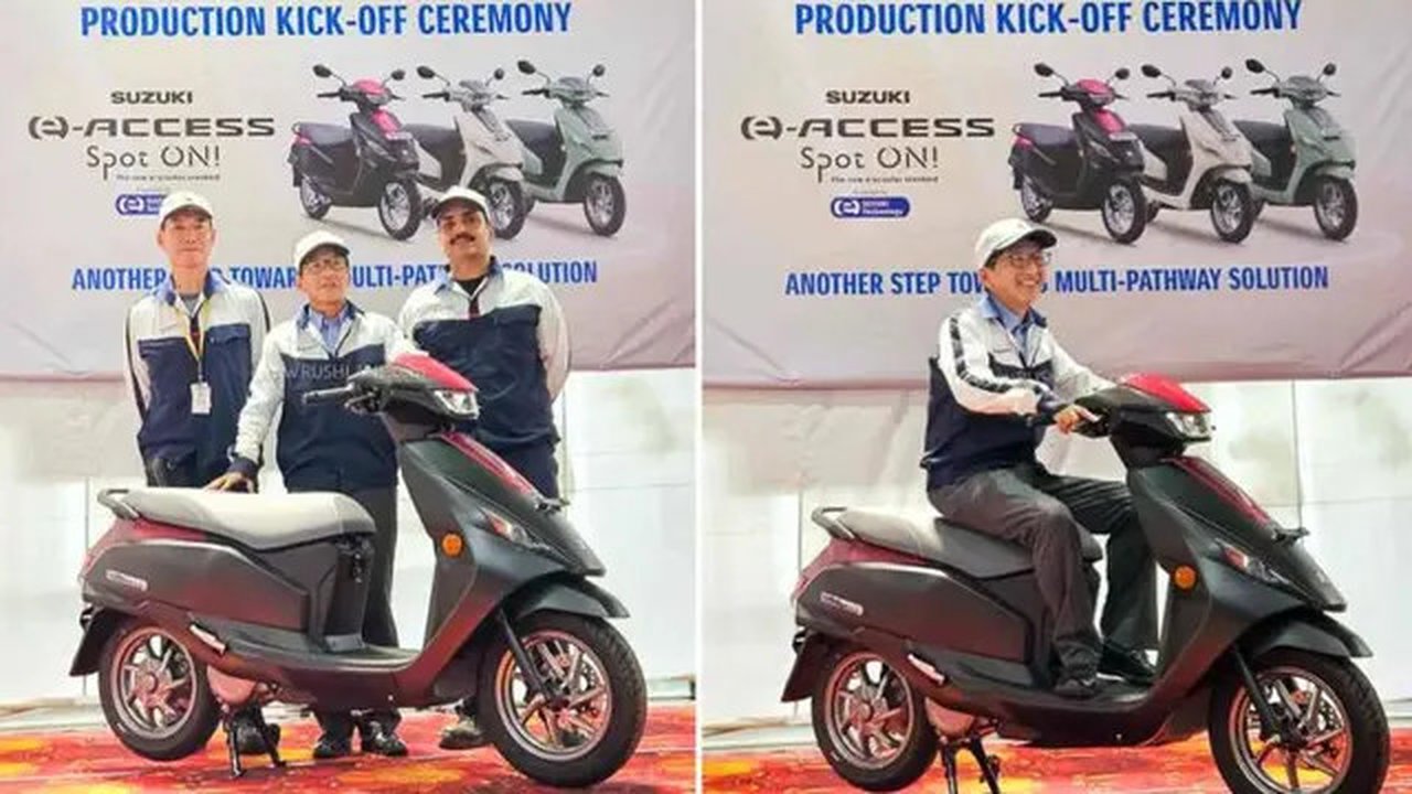 Suzuki e-Access Mulai Diproduksi, Siap Ramaikan Pasar Skuter Listrik Murah (Rushlane)