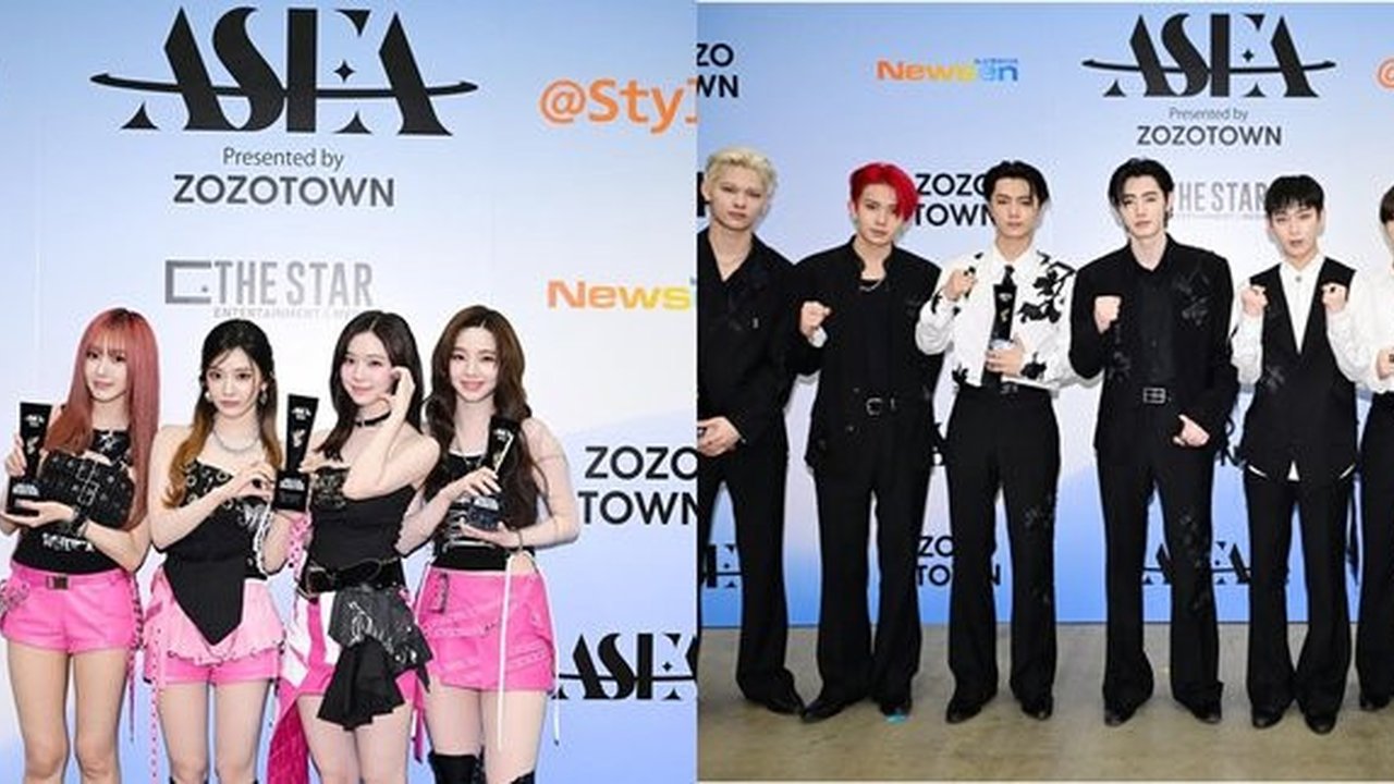 AESPA dan ENHYPEN Borong 3 Trofi di Asia Star Entertainer Awards 2025