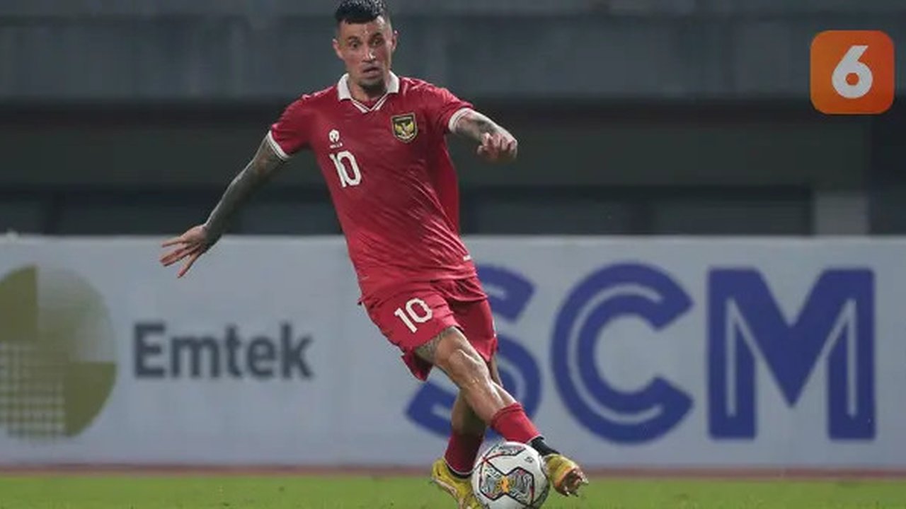 Stefano Lilipaly beraksi sebagai starter selama 68 menit saat Timnas Indonesia membekuk Burundi 3-1 dalam FIFA Matchday di Stadion Patriot Candrabhaga, Bekasi pada Sabtu (25/3/2023) malam WIB