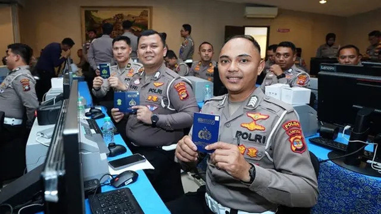 Ilustrasi Buku Pemilik Kendaraan Bermotor (BPKB) elektronik. (sumber: korlantas.polri.go.id)