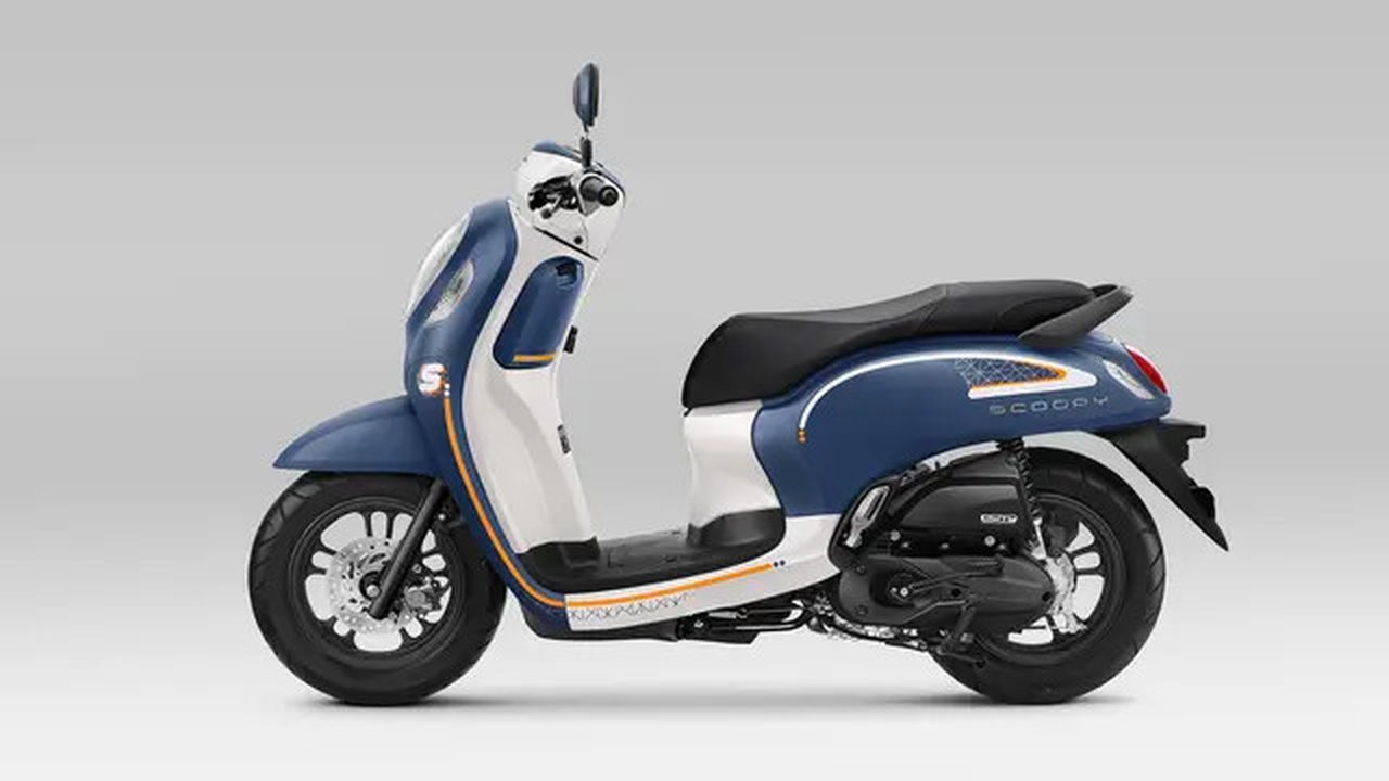 New Honda Scoopy Fashion Blue (AHM)