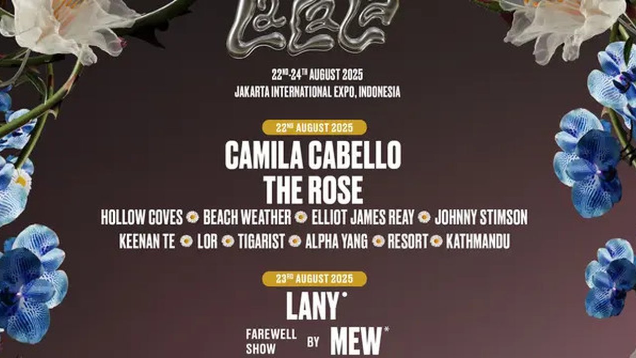 Panggung LaLaLa Fest 2025 siap menghiburmu dengan 30 musisi.