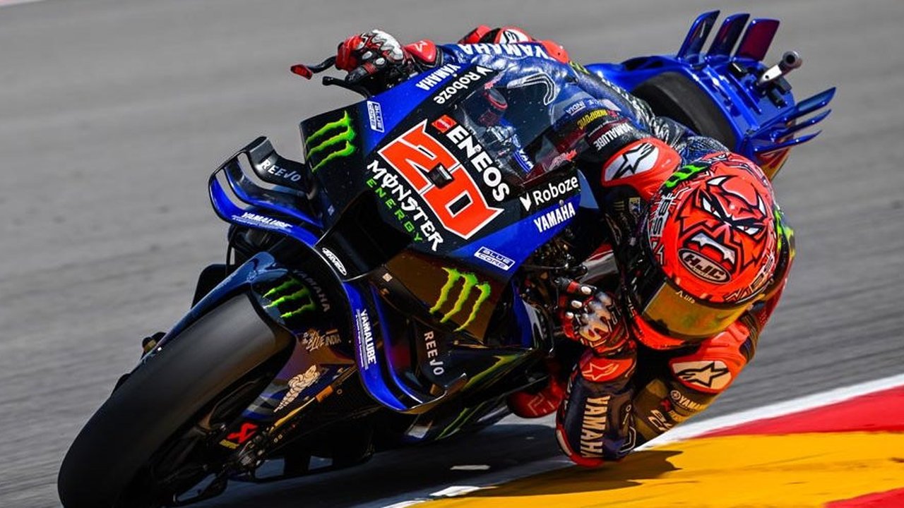 3 Kali Beruntun Gagal Finis, Ada Apa dengan Fabio Quartararo di MotoGP Aragon 2025?