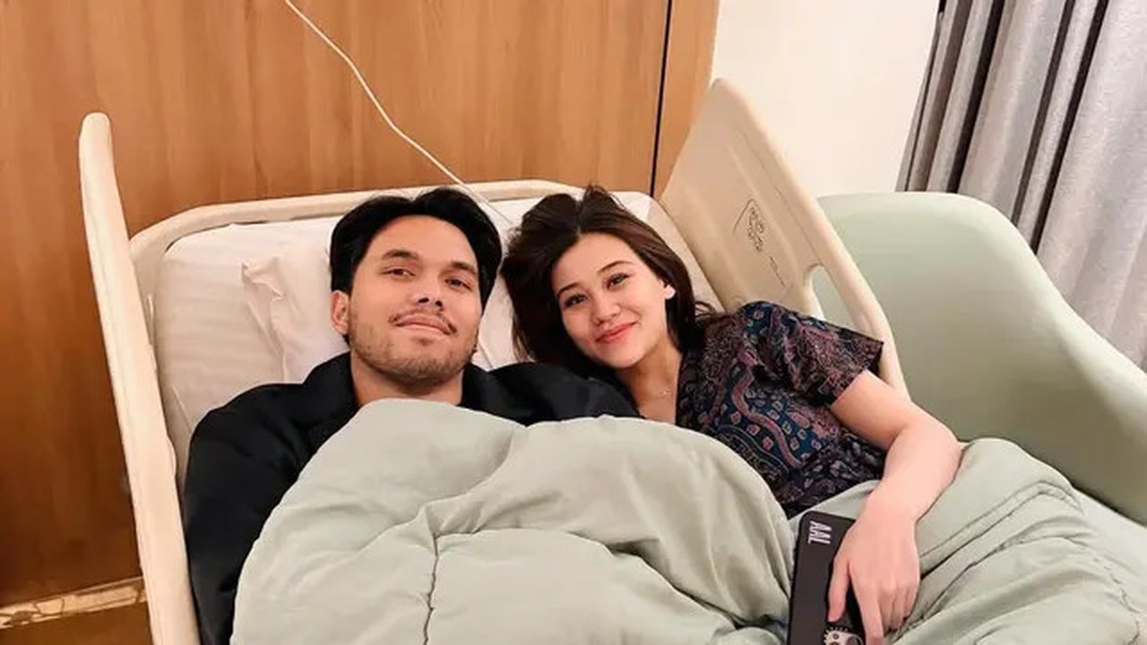 Potret Aaliyah Massaid Melahirkan Anak Pertama (Sumber: IG/thariqhalilintar)
