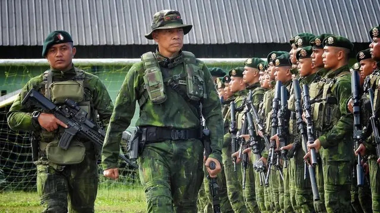 Video pimpinan KKB Egianus Kogoya membantah minta tebusan Rp5 miliar untuk bebaskan pilot Susi Air beredar di media sosial. (Liputan6.com/ Dok Ist)