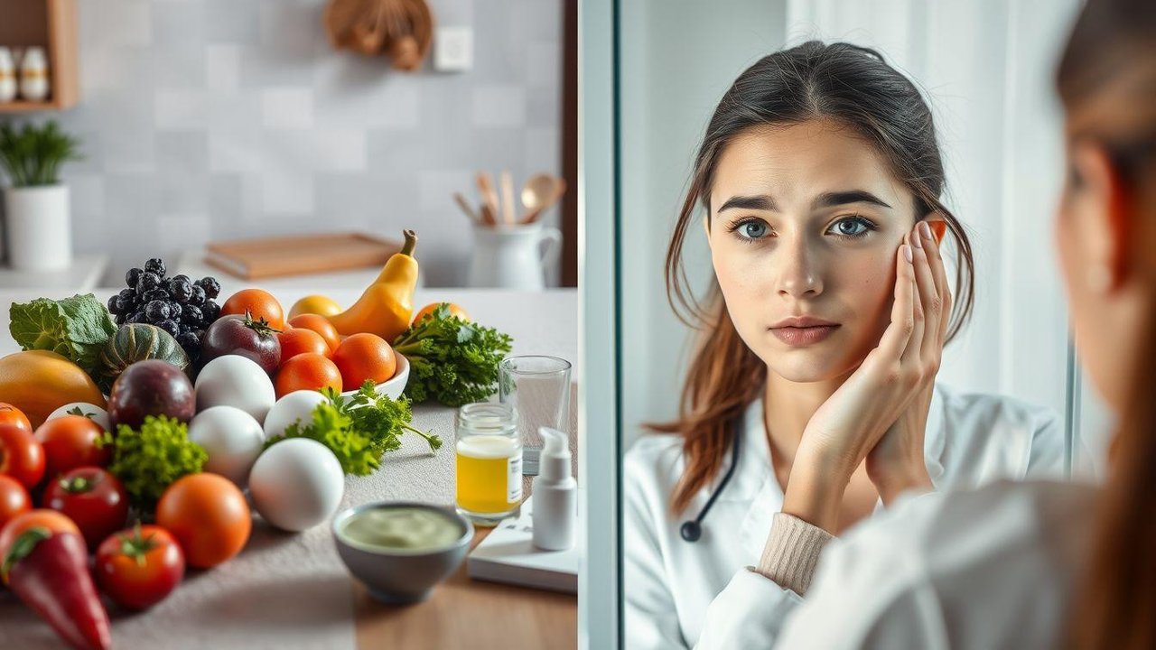 apakah telur menyebabkan jerawat