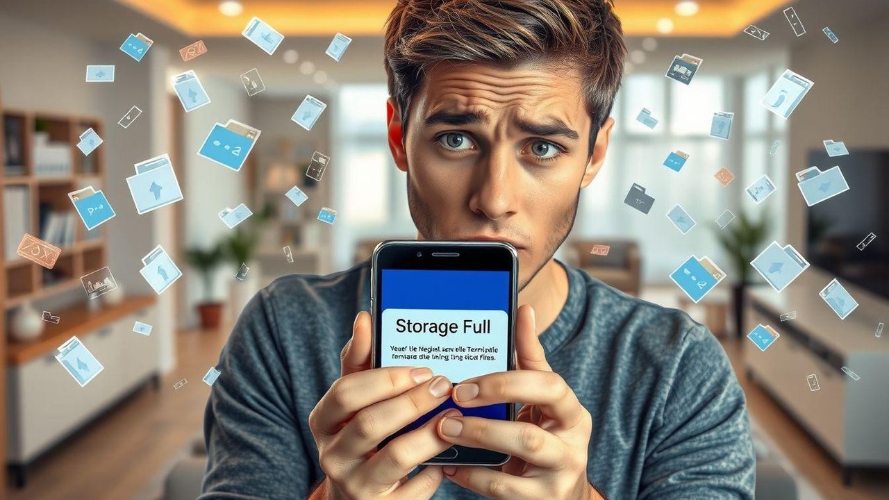 cara membersihkan sampah di hp samsung