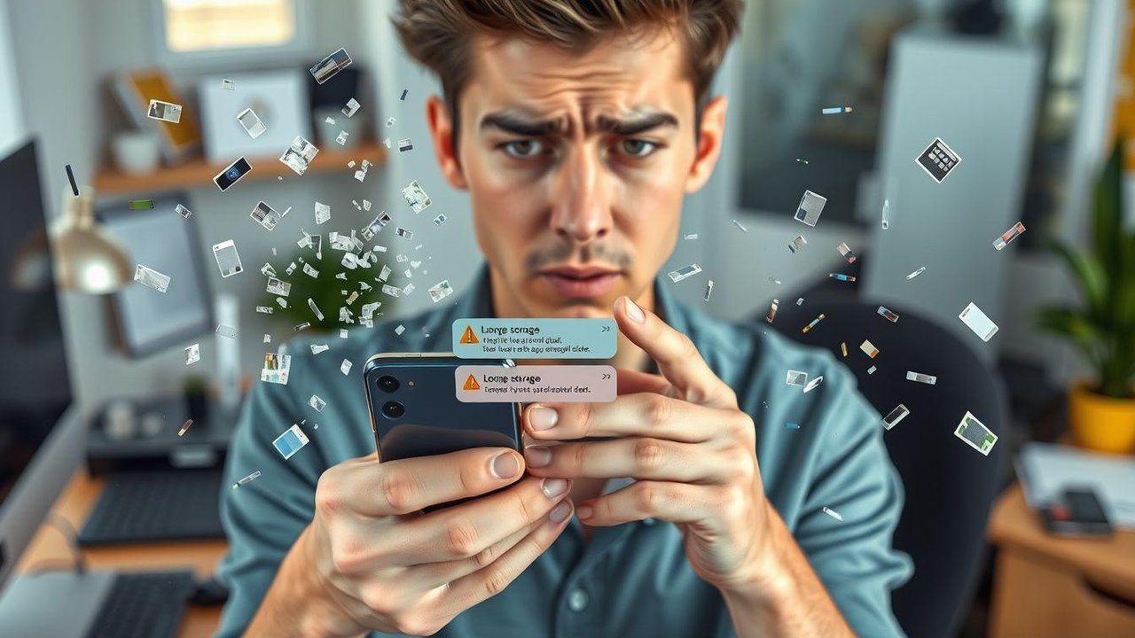 cara membersihkan file sampah di hp