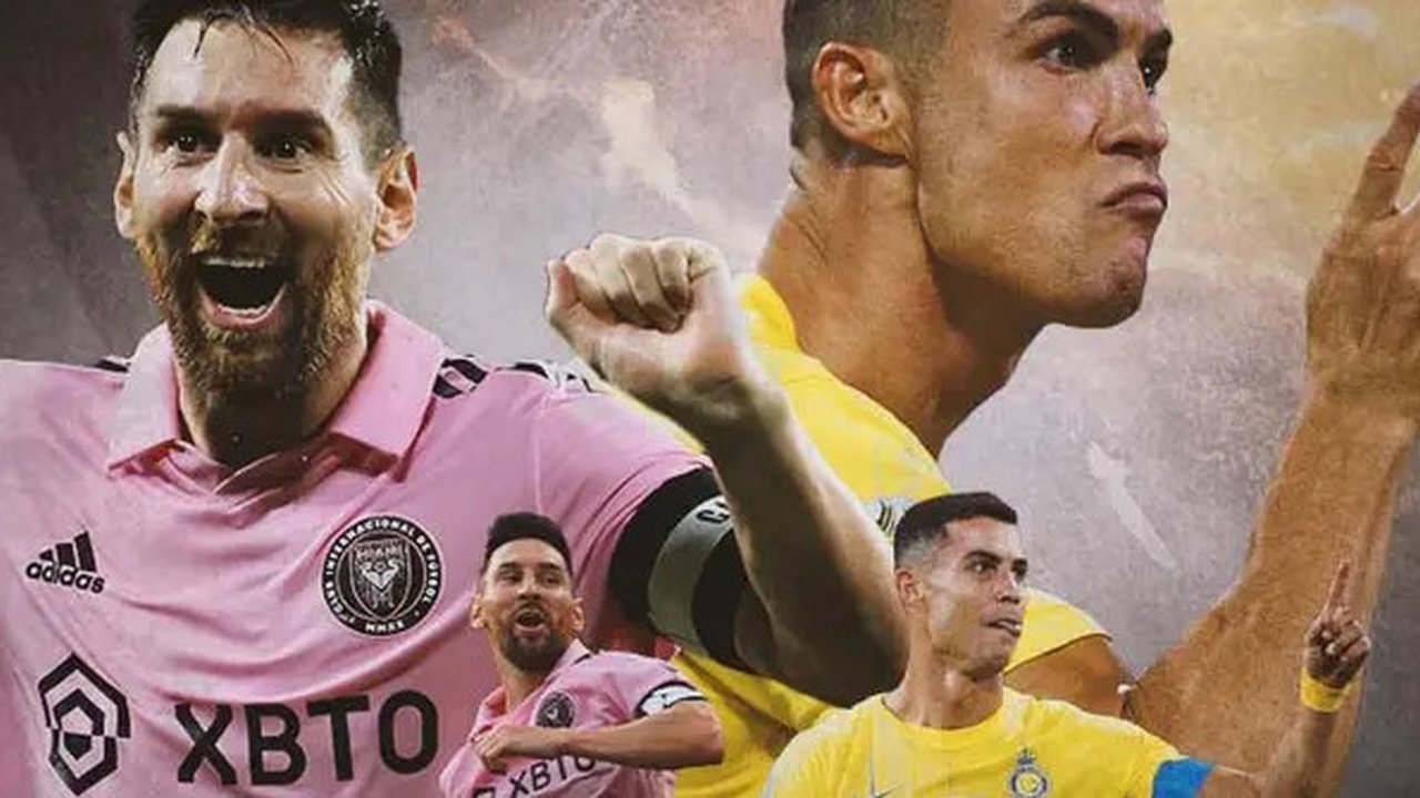 Ilustrasi - Lionel Messi dan Cristiano Ronaldo (Bola.com/Adreanus Titus)