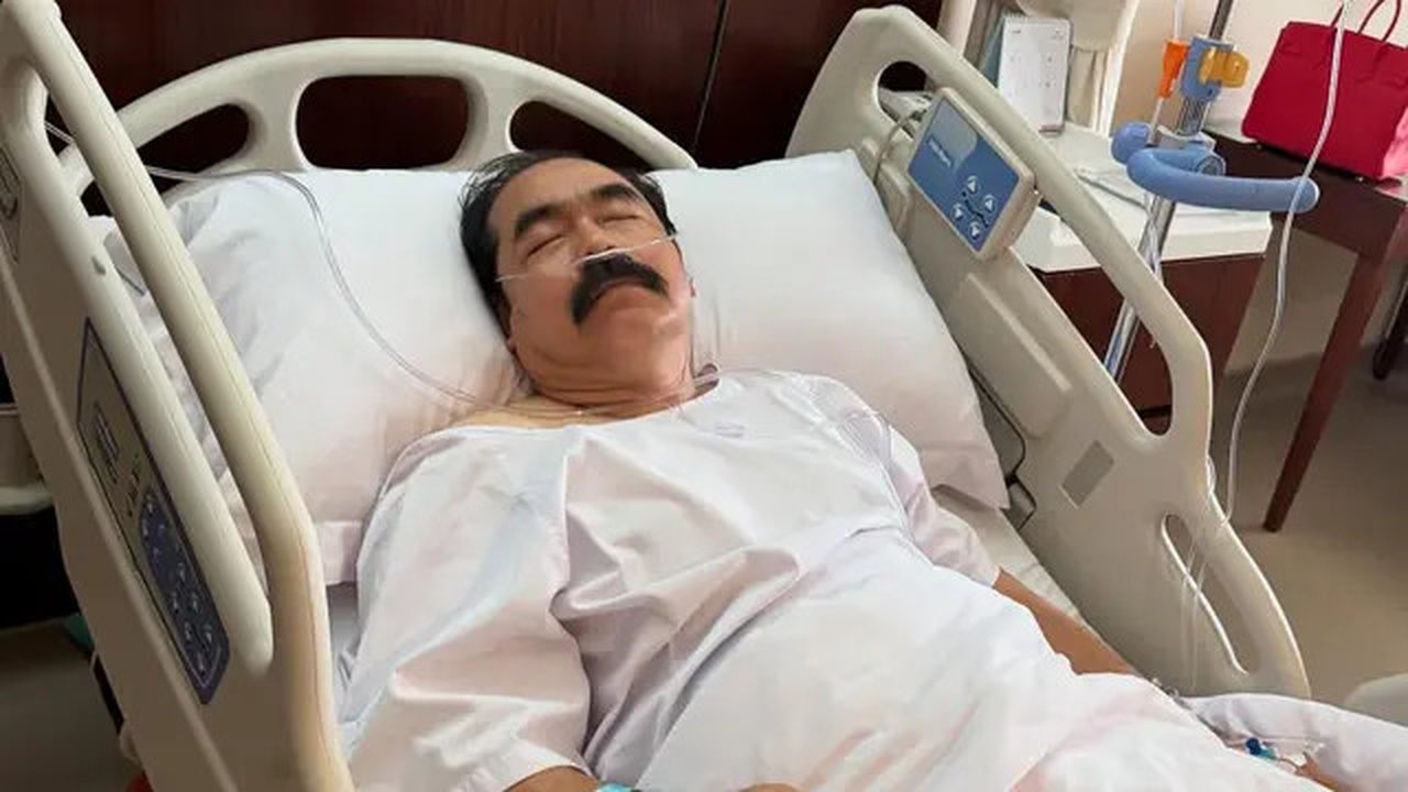 Adam Suseno dilarikan ke UGD karena pendarahan. Suami Inul Daratista pingsan setelah kakinya 