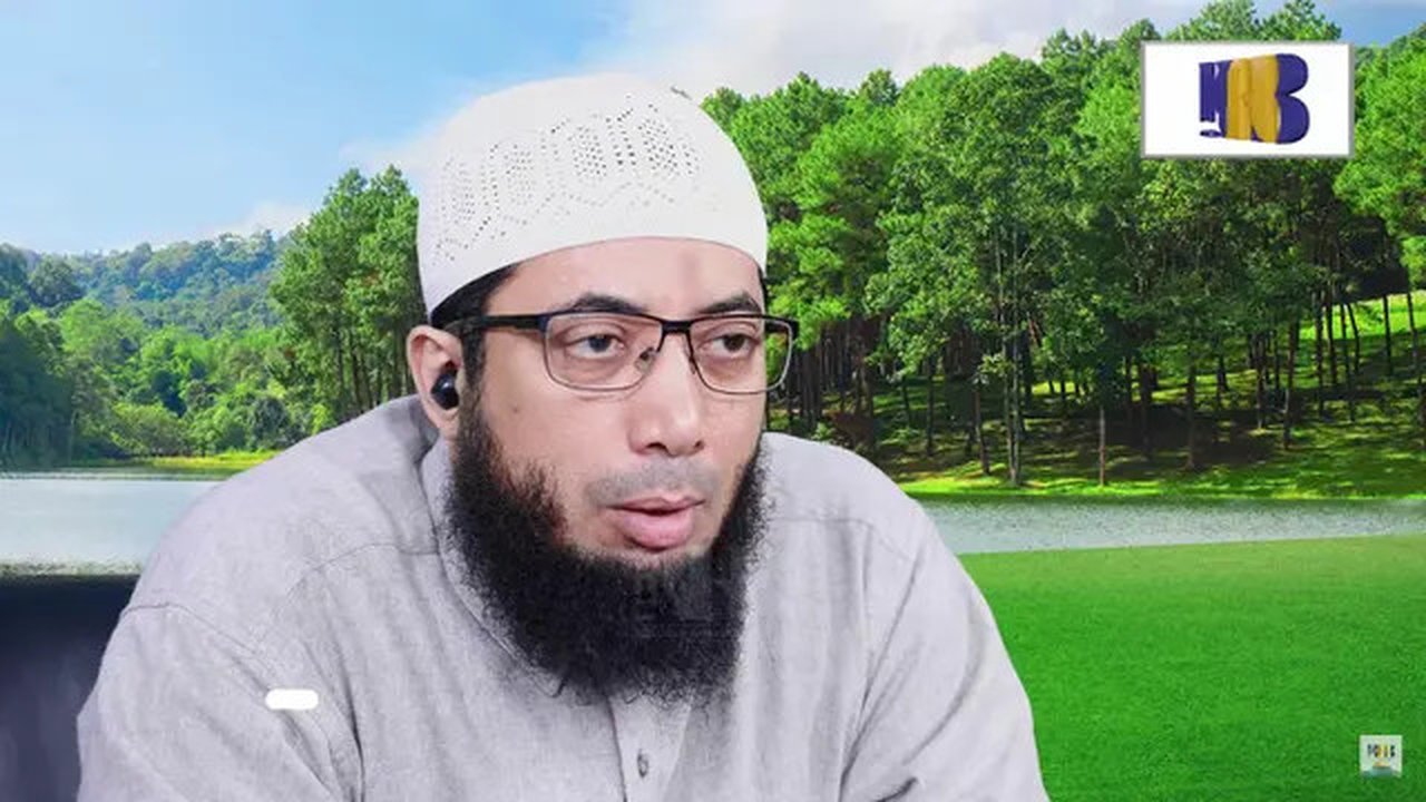Ustadz Khalid Basalamah. (YouTube Khalid Basalamah Official)