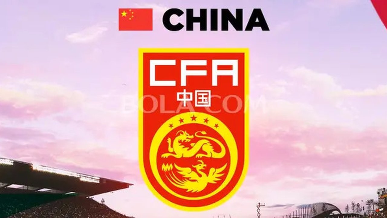 Kualifikasi Piala Dunia 2026 - Ilustrasi Logo Timnas China (Bola.com/Adreanus Titus)