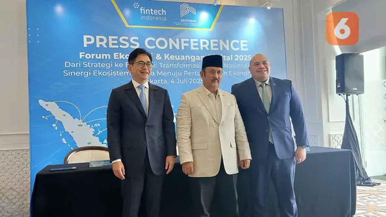 Bappenas dan AFTECH Perkuat Sinergi Digitalisasi, Dorong Pertumbuhan Ekonomi Nasional 8 Persen (doc: Liputan6.com/Sulung Lahitani)