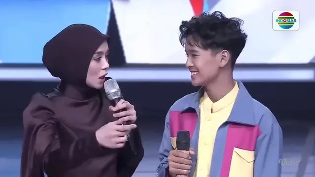 Arbil DA7 dan Lesti Kejora. (YouTube/ Indosiar)