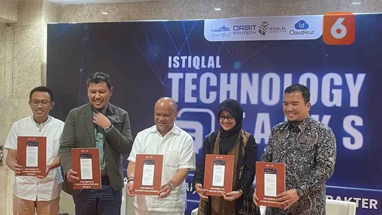 Peluncuran Chatbot Masjid Istiqlal: chatbot berbasis AI (Akal Imitasi) yang dirancang khusus dengan pengetahuan terkait Masjid Istiqlal Jakarta. Liputan6.com/Anka Fergy Agustian